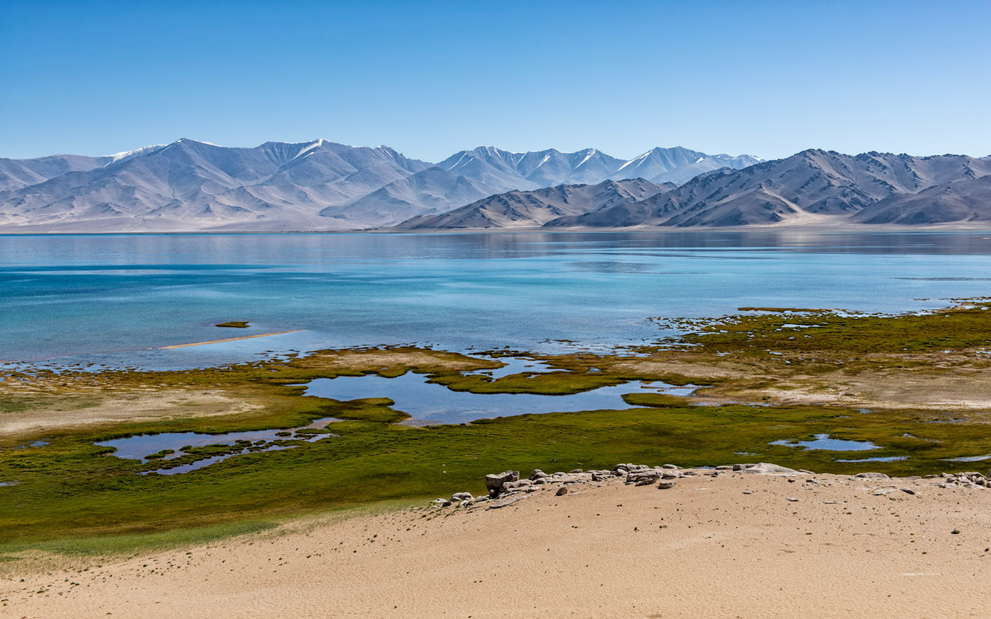Karakul Lake - the bigest lake in Tajikistan