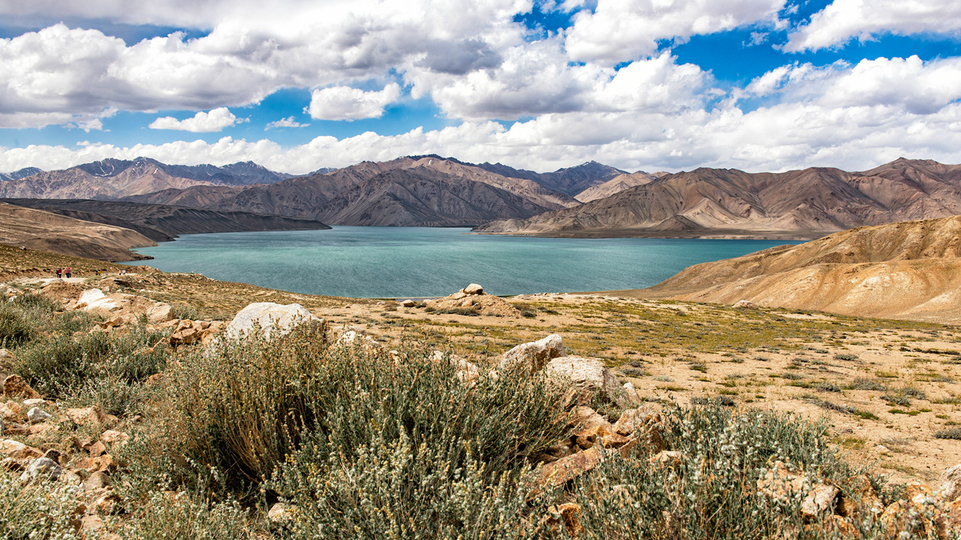 Yashilkul Lake in Pamir